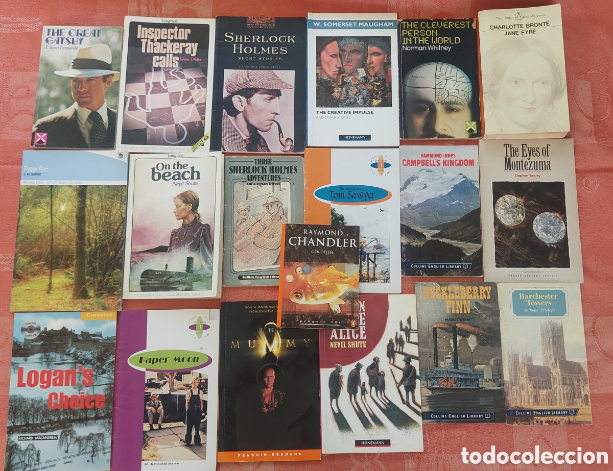 Libros de segunda mano: Lote 19 libros ingl&eacute;s Longman Collins Oxford Cambridge Heinemann Burlington Penguin