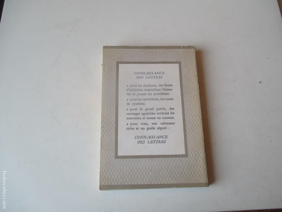 Libros de segunda mano: M. REGARD Sainte-Beuve ( franc&eacute;s) W41008 - Foto 2