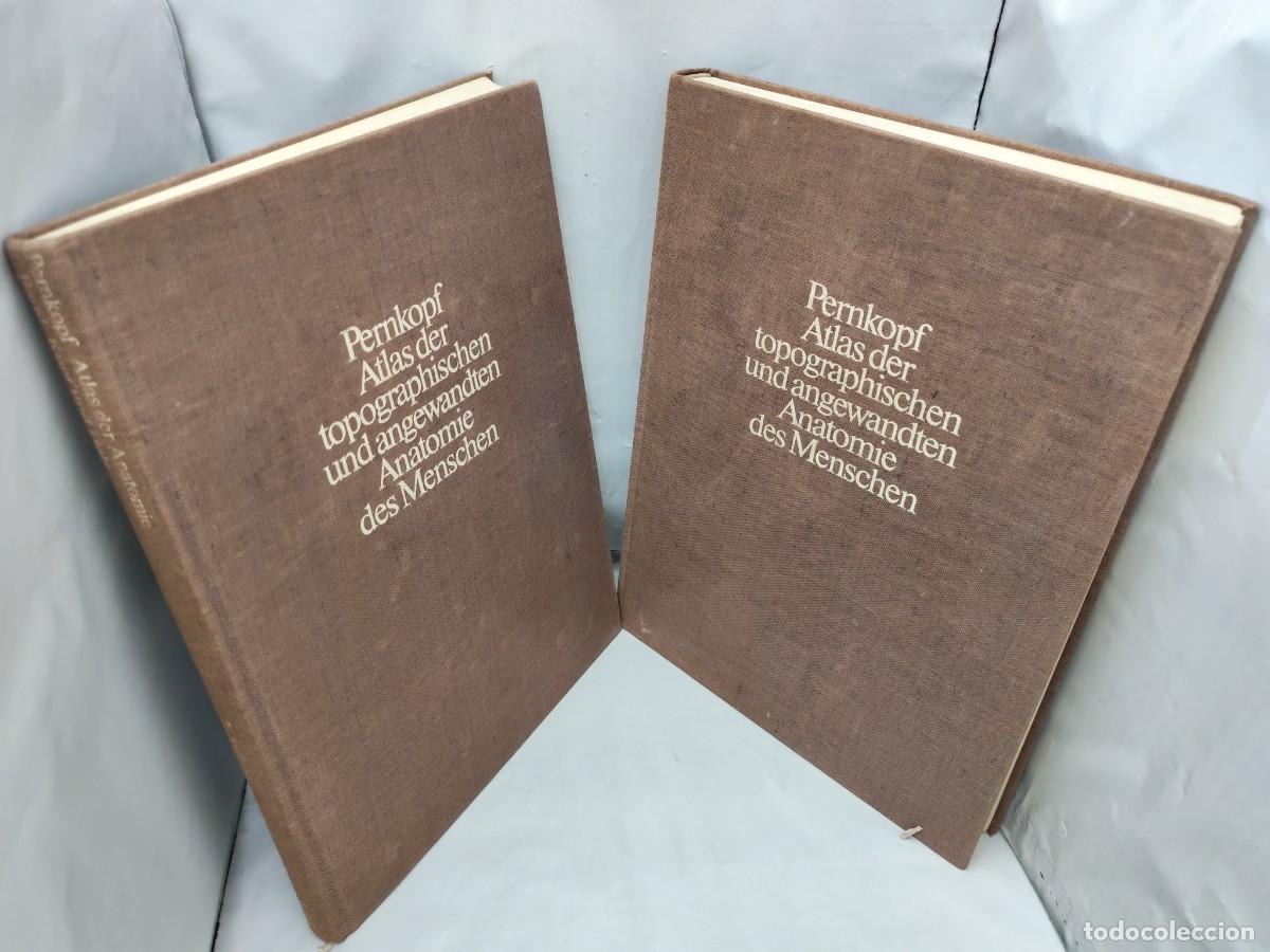 Second hand books: Pernkopf Atlas der topographischen und angewandten Anatomie des Menschen (Vols. 1 y 2)