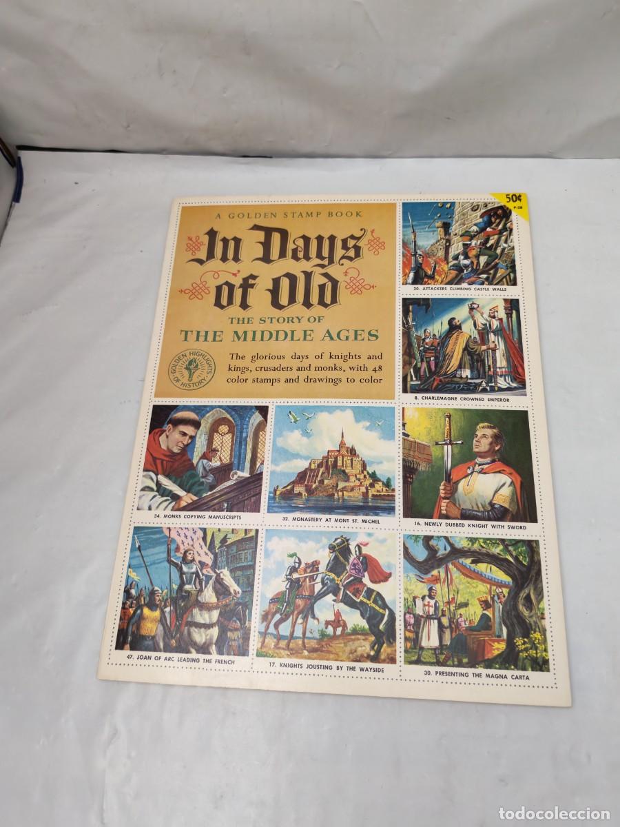 Second hand books: In Days Of Old: The Story of the Middle Ages (Completo, CROMOS SIN PEGAR)