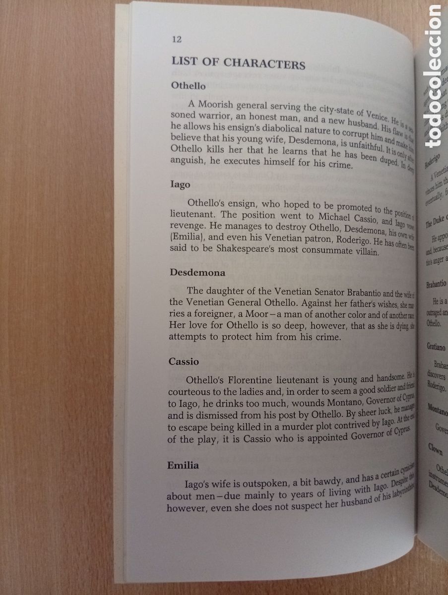 Libros de segunda mano: CLIFFS NOTES ON SHAKESPEARES OTHELLO - Foto 10