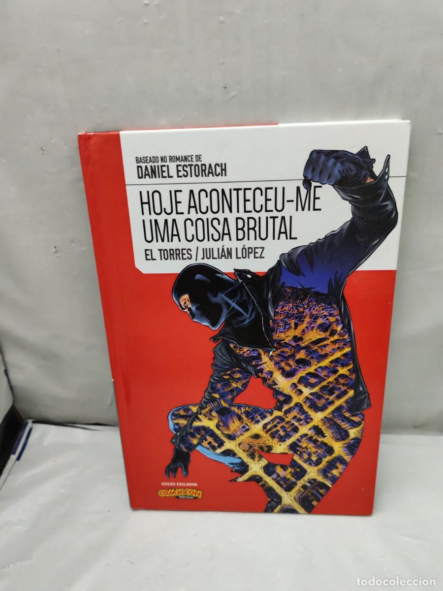 Libri di seconda mano: Hoje Aconteceu-me Uma Coisa Brutal (Primera edici&oacute;n, tapa dura, C&oacute;mic Con Portugal, em portuguese)