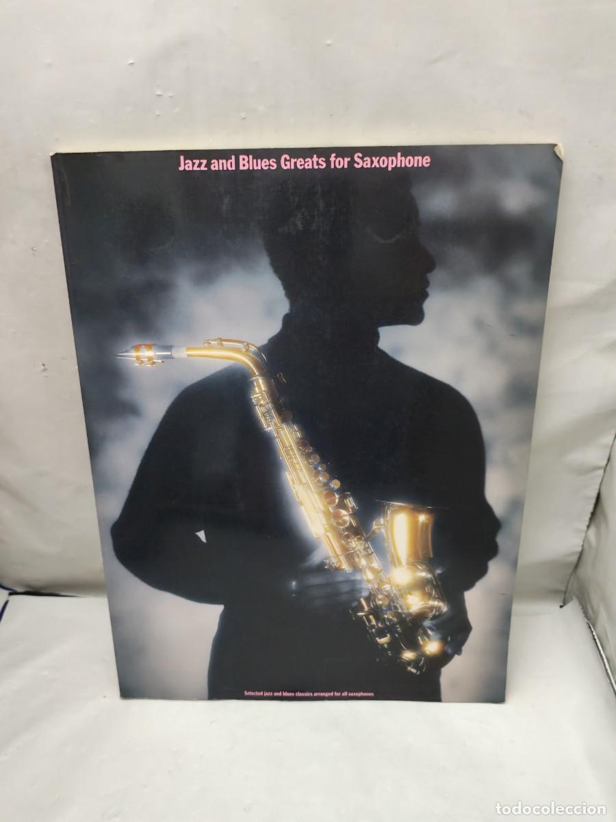 Livros em segunda m&atilde;o: Jazz And Blues Greats For Saxophone (Wise Publications, USA, 1991)