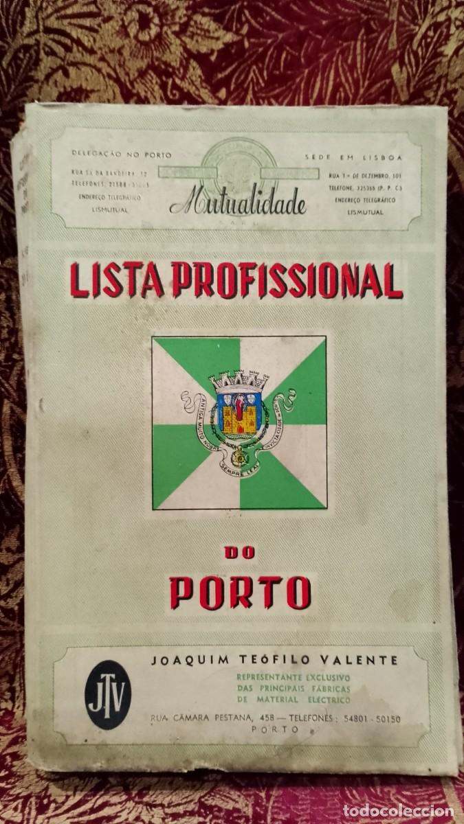 Libros de segunda mano: Lista Profissional do Porto 1964-1965