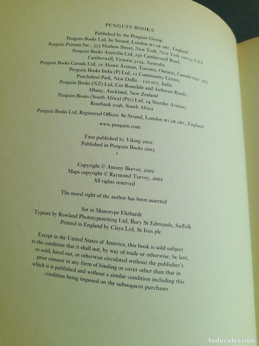 Libros de segunda mano: Berl&iacute;n, the downfall 1945, antony beevor, penguin 2003 - Foto 2