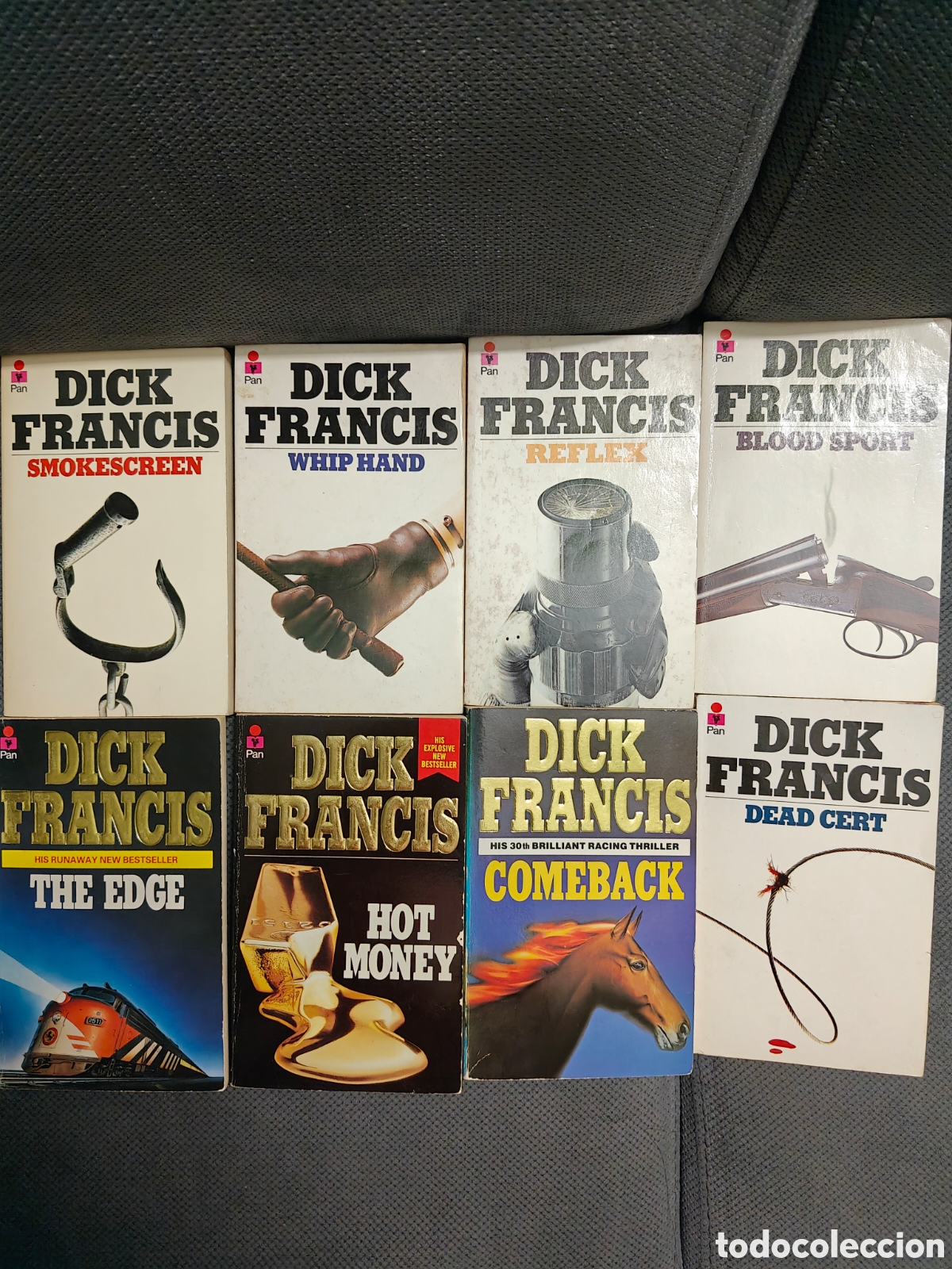 Second hand books: Lote 8 libros de Dick Francis