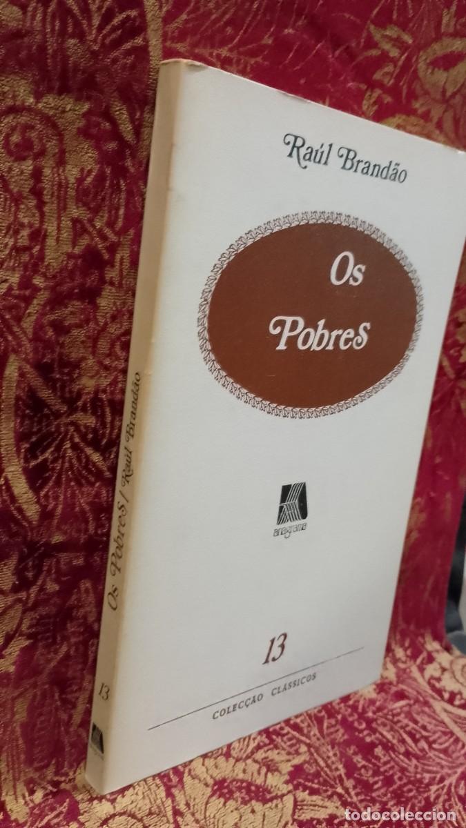 Libros de segunda mano: Os Pobres - Ra&uacute;l Brand&atilde;o - Foto 2