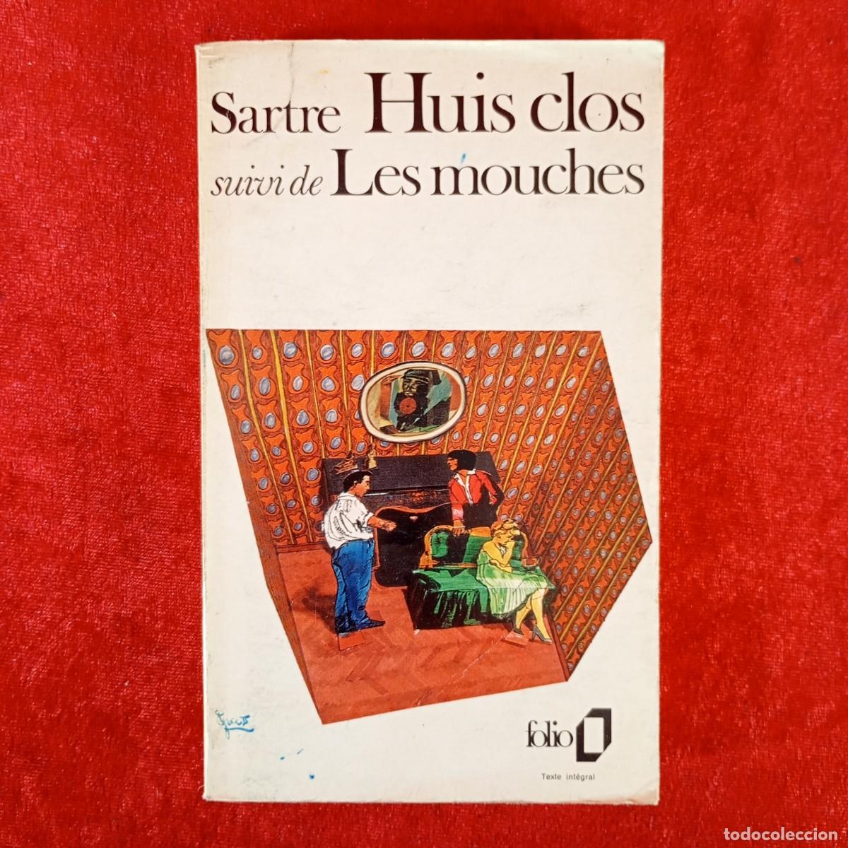 Libros de segunda mano: JEAN-PAUL SARTRE - HUIS CLOS SUICI DE LES MOUCHES - &Eacute;DITIONS GALLIMARD - 1947 / 1017