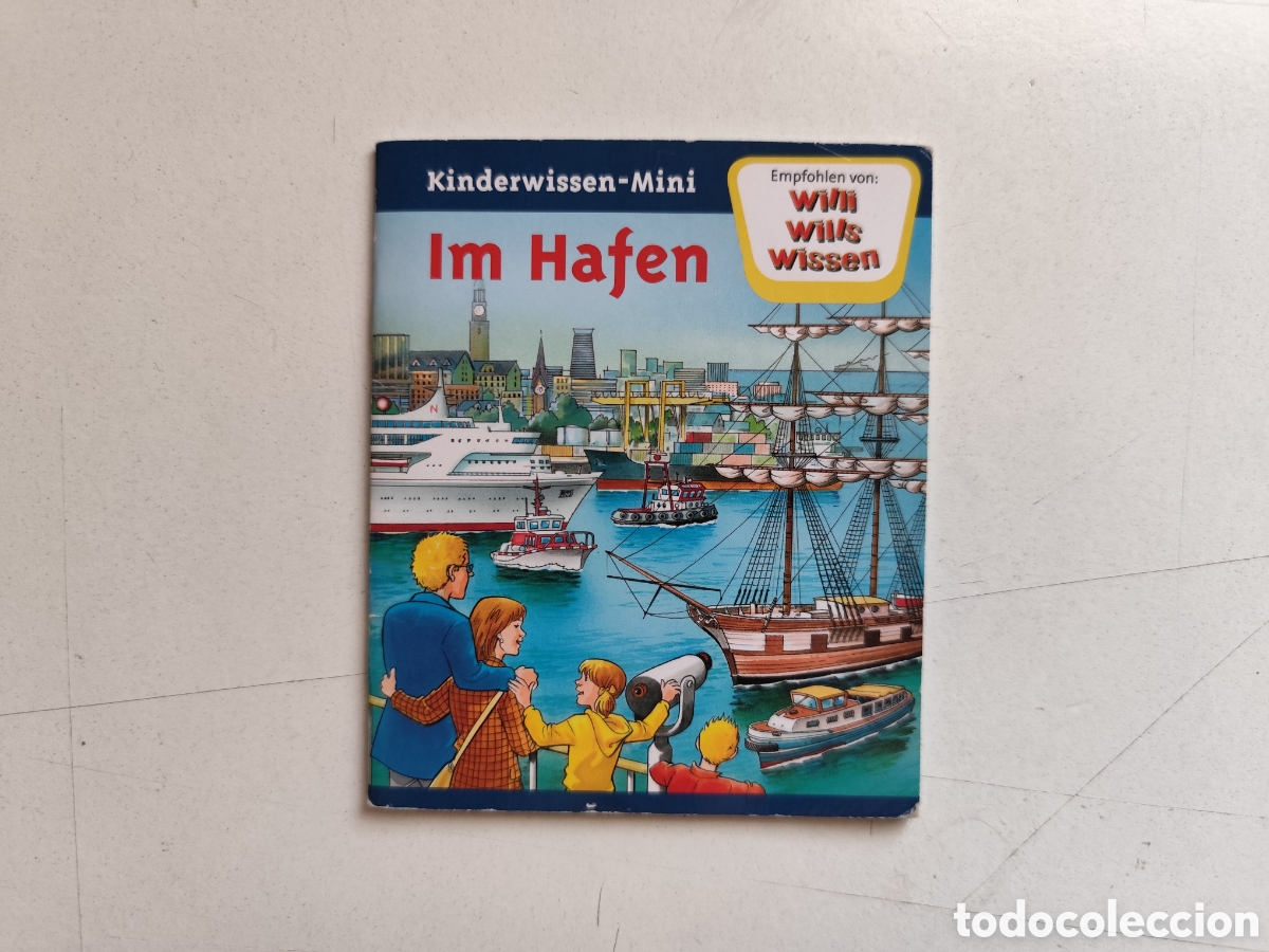 Libros de segunda mano: Librito Infantil Im Hafen (En el Puerto). En Aleman. Libro Kinderwissen-Mini