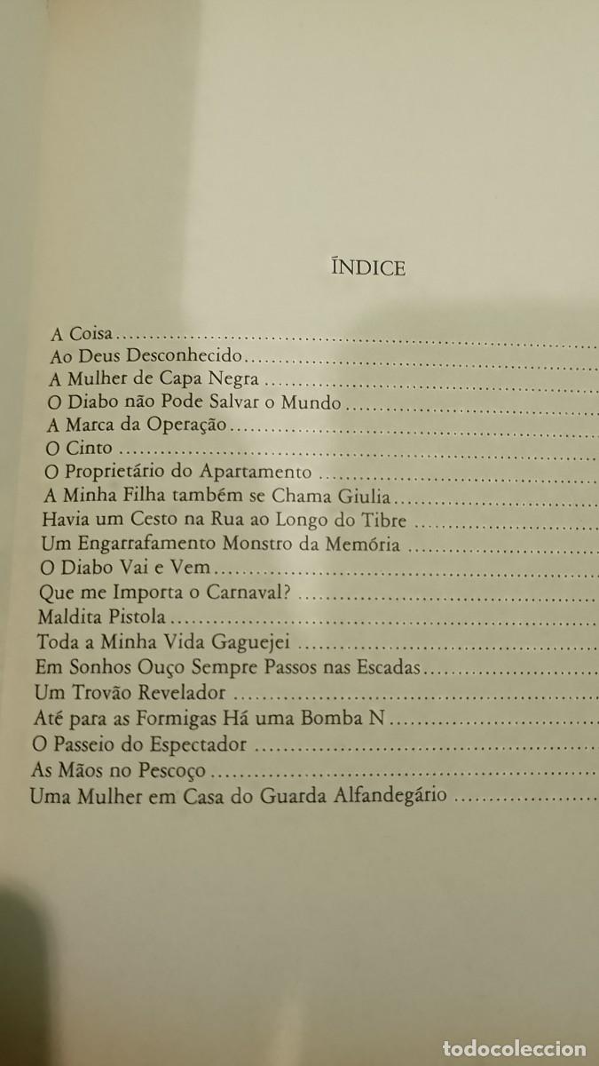 Libros de segunda mano: Contos Er&oacute;ticos - Alberto Moravia - Foto 4