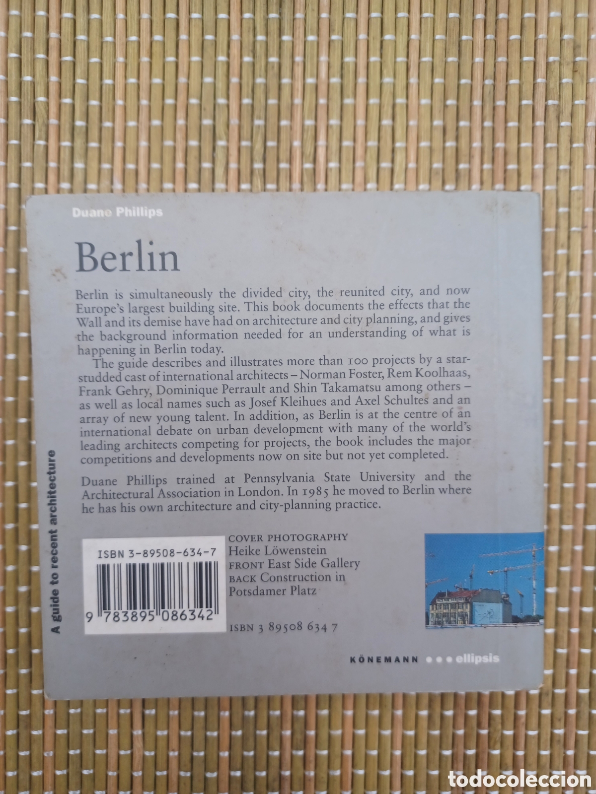 Libros de segunda mano: BERLIN ARCHITECTURE GUIDE. DUANE PHILLIPS - Foto 2
