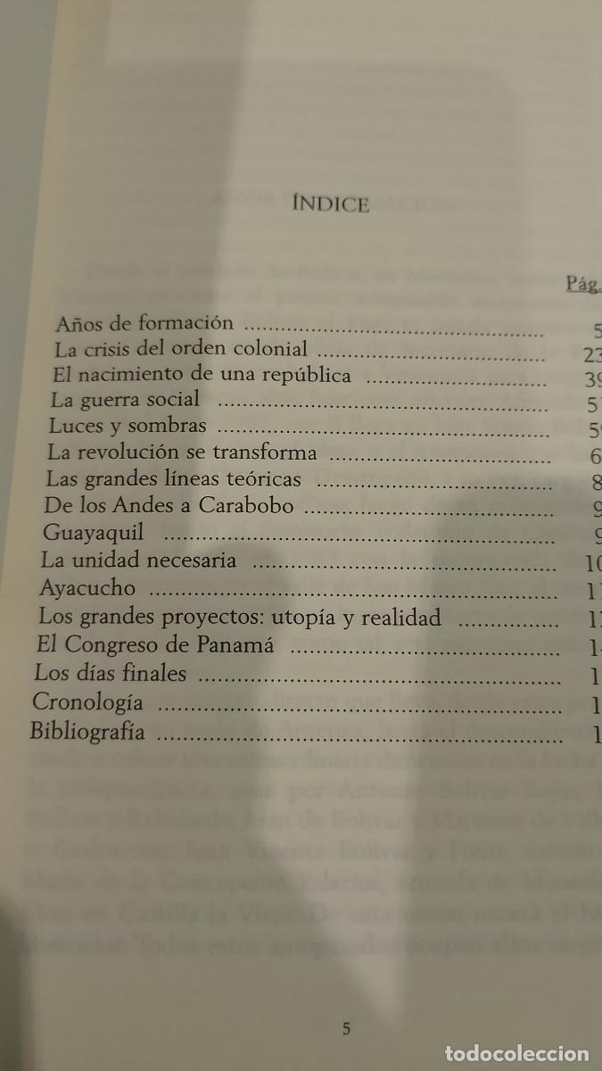 Libros de segunda mano: Sim&oacute;n Bol&iacute;var - Nelson Mart&iacute;nez D&iacute;az - Foto 4