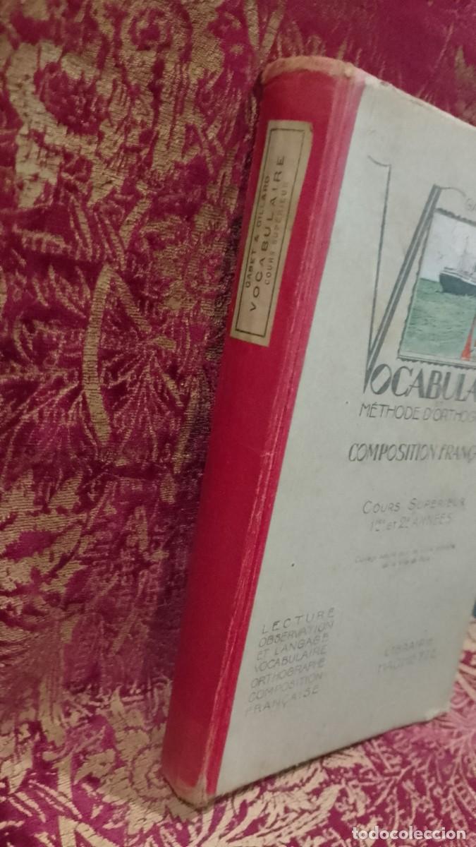 Libros de segunda mano: Vocabulaire M&eacute;thode D&acute;Orthographe 1946 - Foto 2