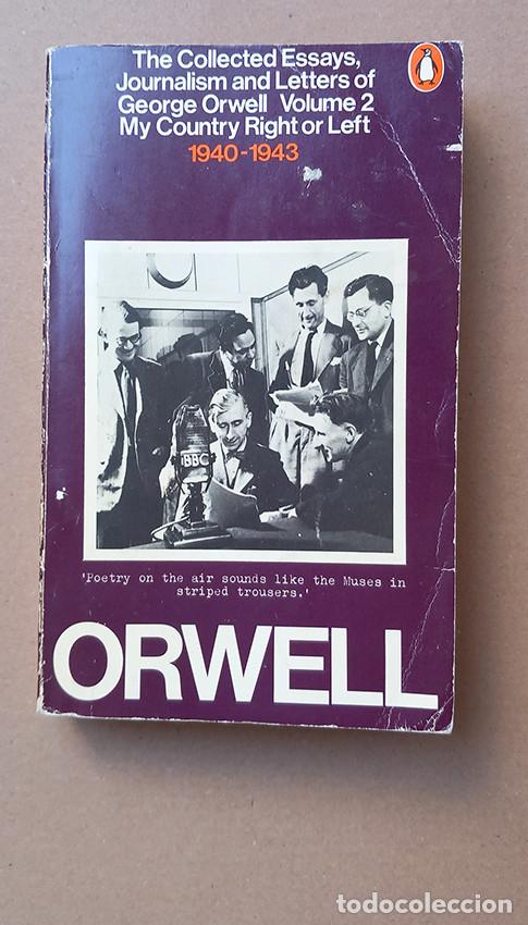 Libros de segunda mano: George Orwell. Collected Essays, Journalism and Letters 2
