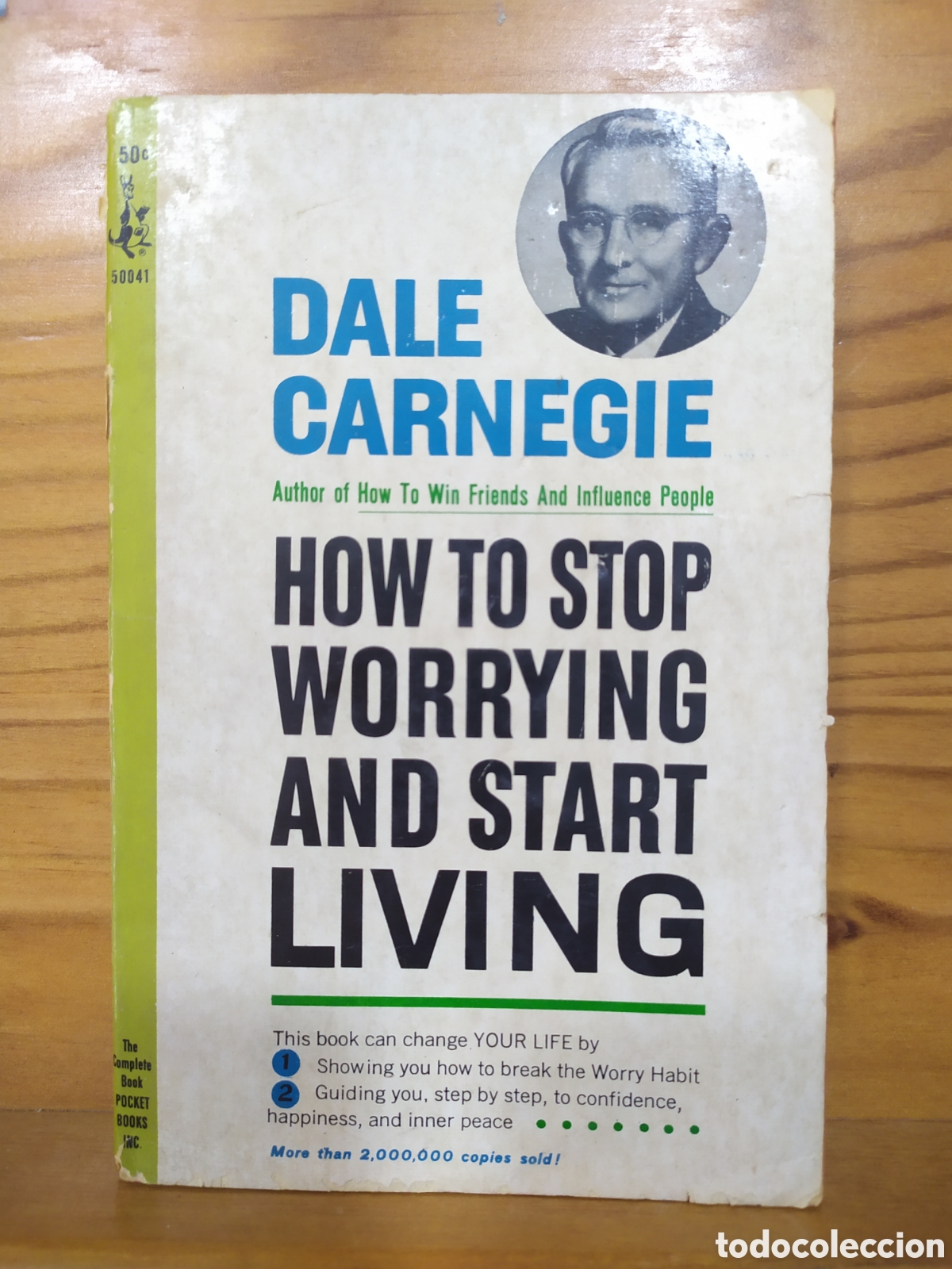Libros de segunda mano: English Edition: Dale Carnegie, How to stop worrying and Start Living - Pocket Books, IN New York 1