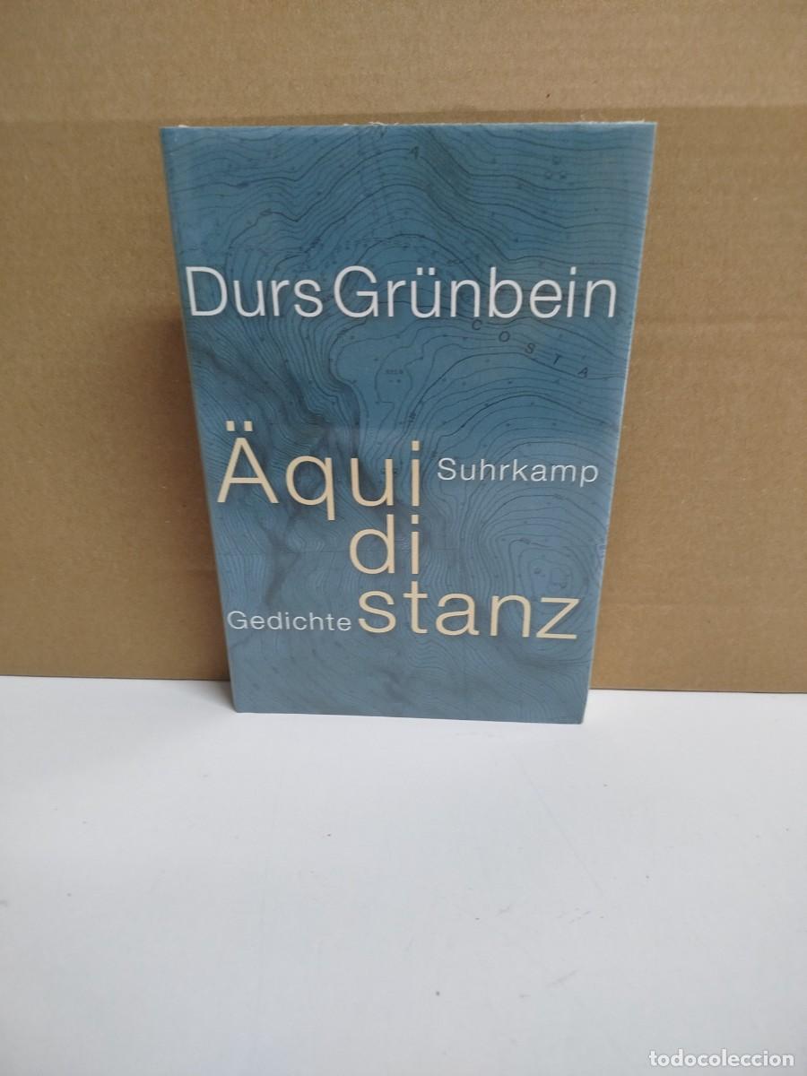 Second hand books: Durs Gr&uuml;nbein - &Auml;quidistanz - Suhrkamp Gedichte - Idioma: &Aacute;leman