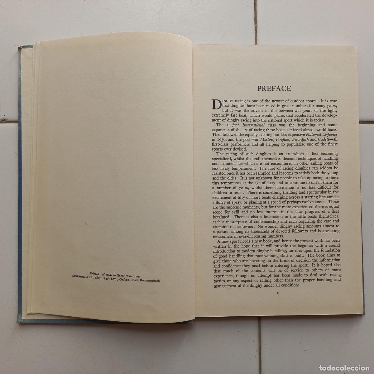 Libros de segunda mano: Racing dinghy handling. A complete guide. Proctor. Ingl&eacute;s - Foto 8