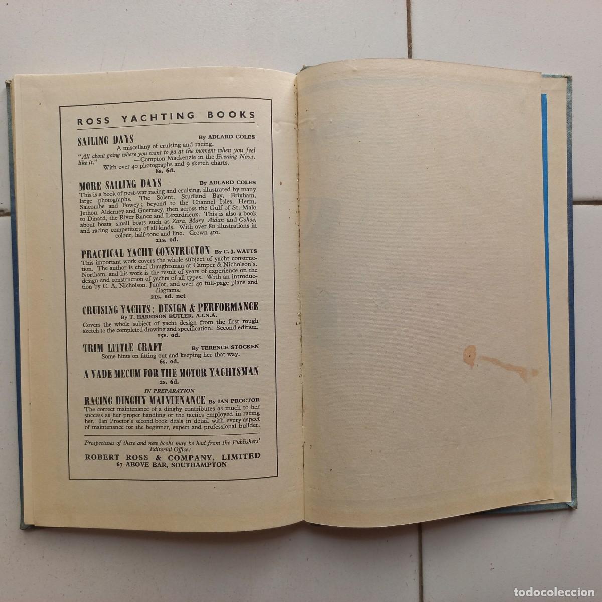 Libros de segunda mano: Racing dinghy handling. A complete guide. Proctor. Ingl&eacute;s - Foto 11
