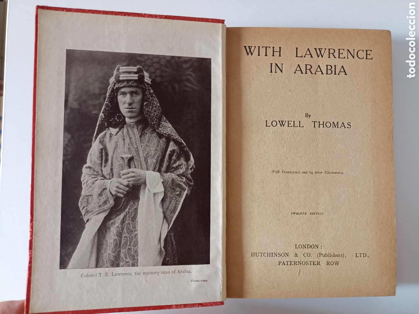 Libros de segunda mano: LIBRO EN INGL&Eacute;S Lowell Thomas - With Lawrence in Arabia (Hutchinson & co, sf)