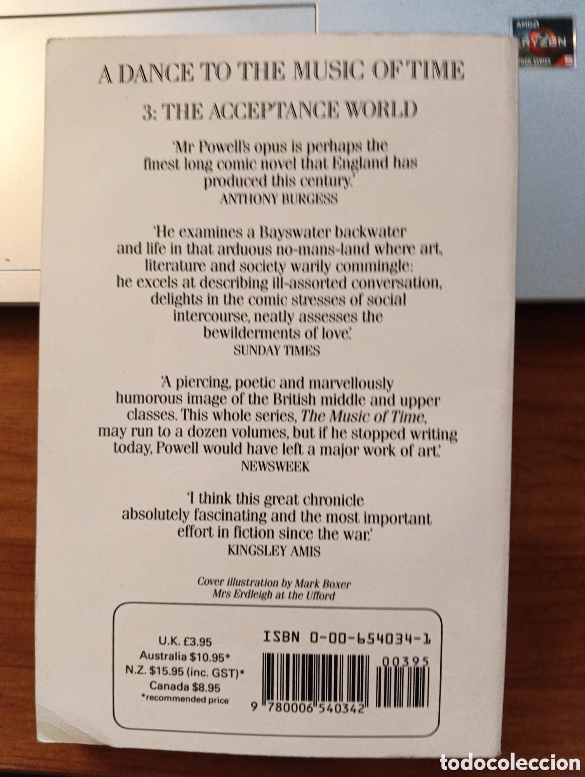 Libros de segunda mano: The acceptance world, Anthony Powell - Foto 2