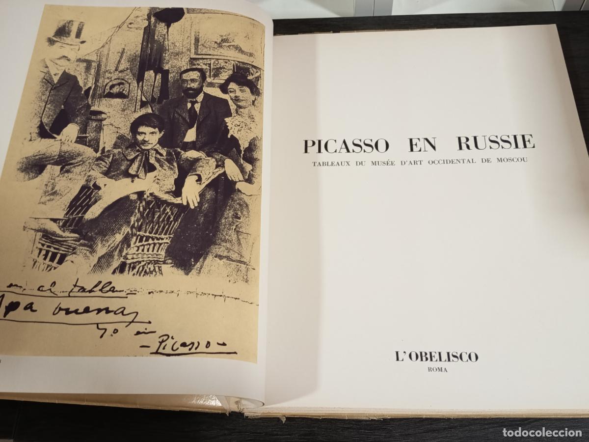 Libros de segunda mano: 1954 - Picasso en Russie - Foto 2