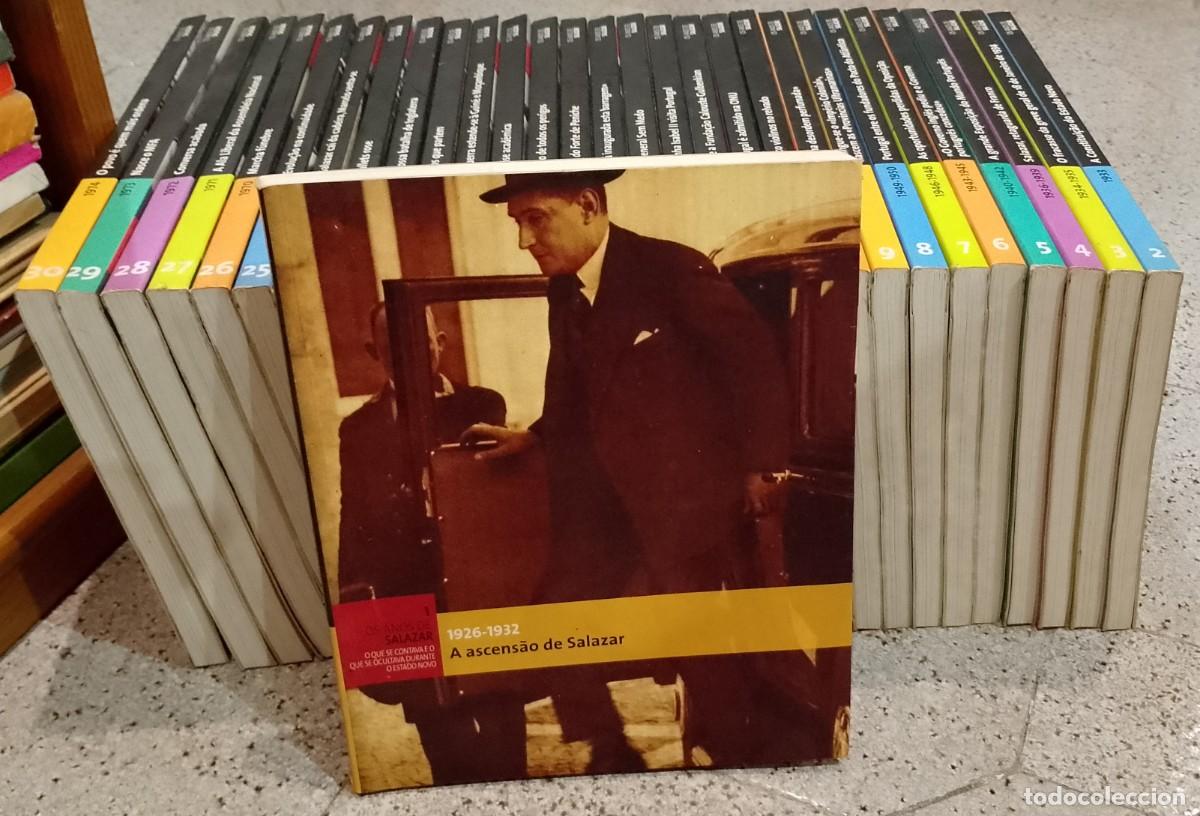 Libros de segunda mano: Os anos de Salazar 30 volumes