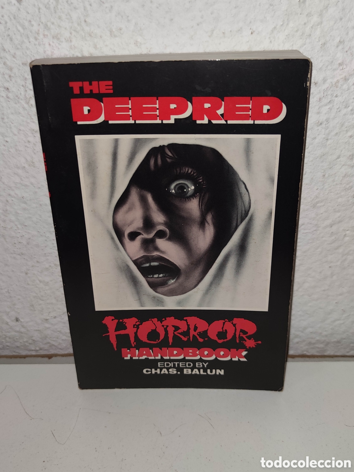 Libros de segunda mano: Libro - The Deep Red Horror Handbook Chas. Balun 1989 FantaCo Horror Film Guide - Importacion