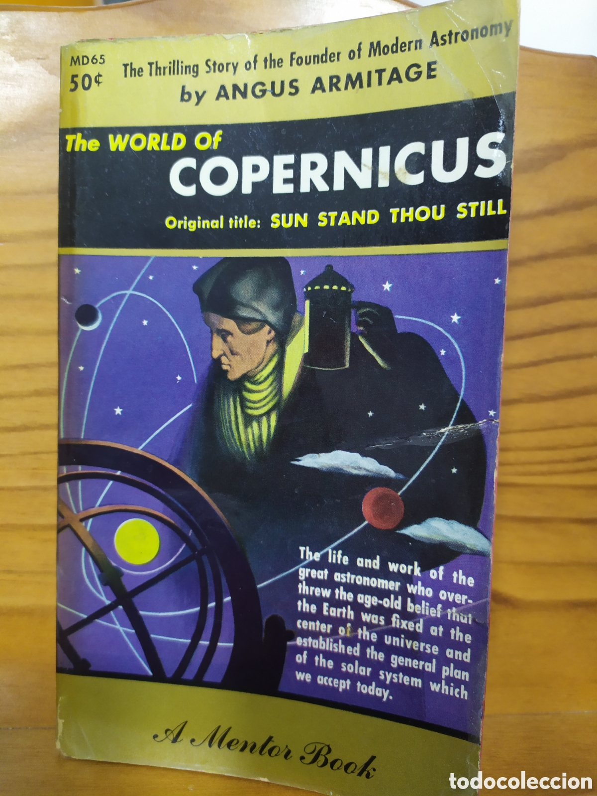 Libros de segunda mano: English Edition: The World of Copernicus by Angus Armitage - A Mentor Book 1956
