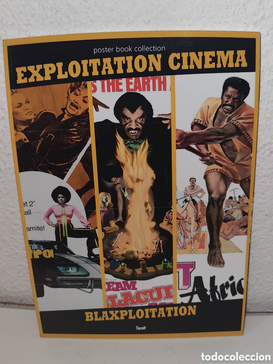 Libros de segunda mano: Libro - Exploitation Cinema - Blaxploitation - Poster book collection - Fester - Importacion