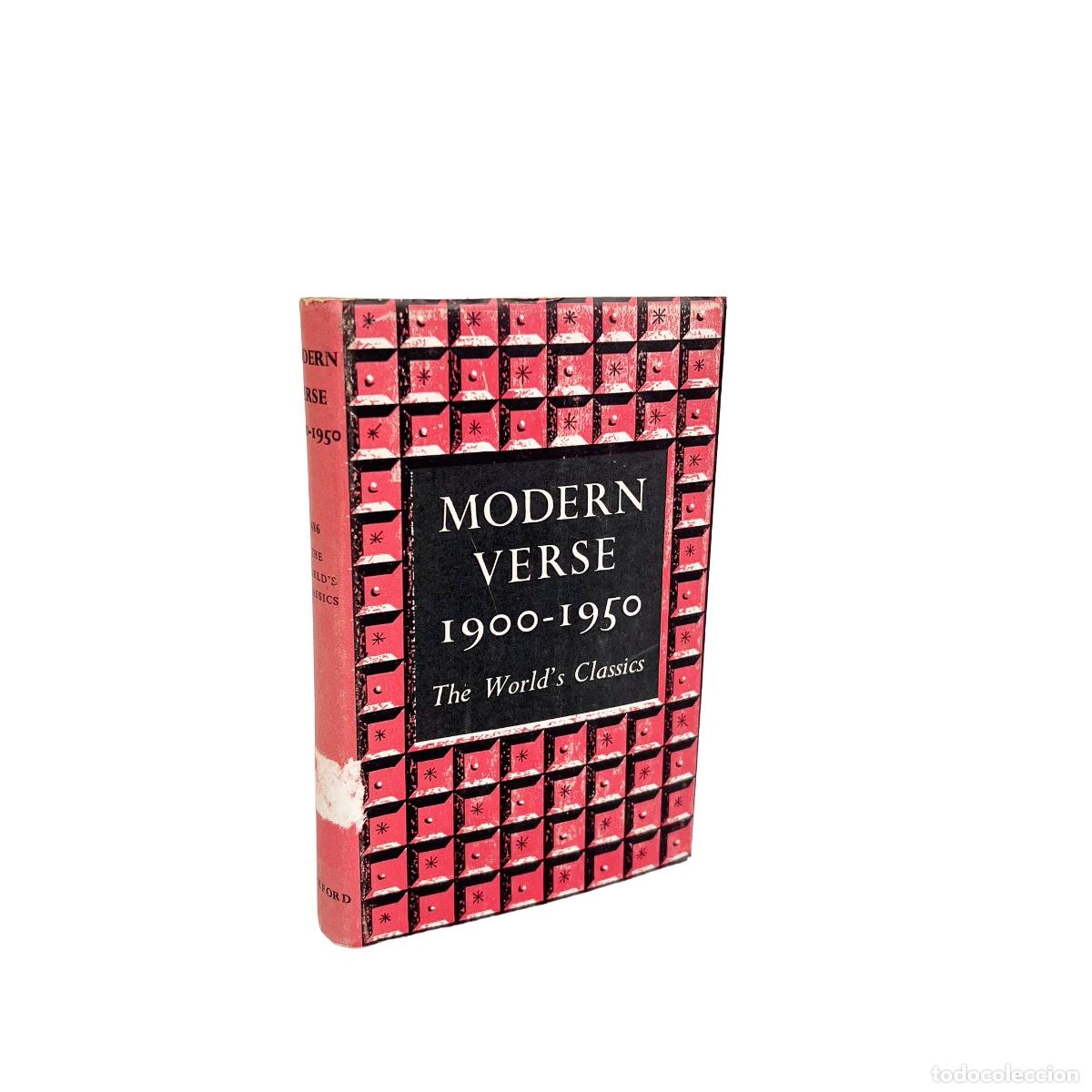 Libros de segunda mano: Modern Verse 1900-1950, The World&rsquo;s Classics, Phyllis M. Jones