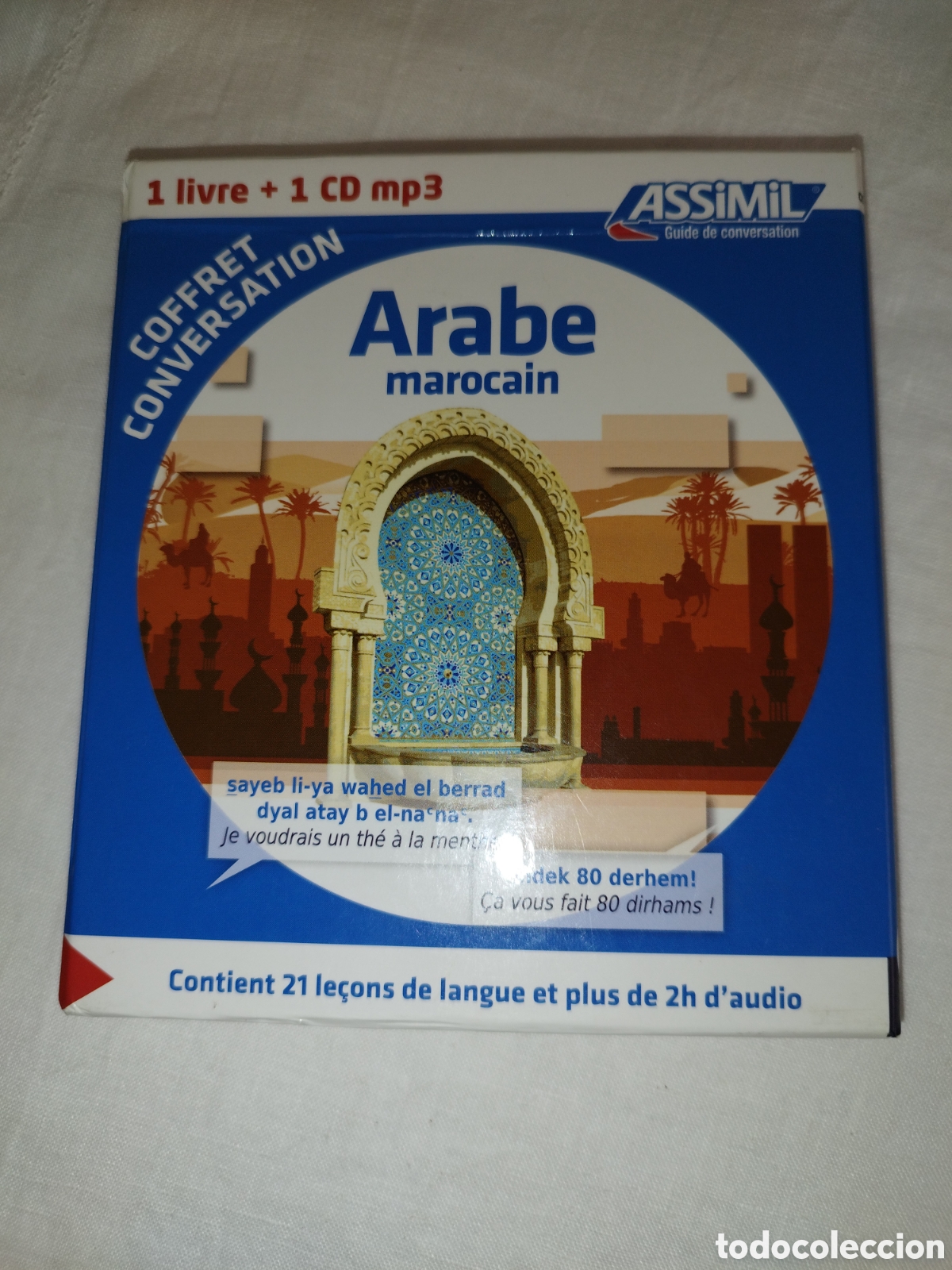 Libri di seconda mano: ASSIMIL. GUIDE DE CONVERSATION ARABE MAROCAIN. 1 LIVRE + 1 CD mp3. 2013.