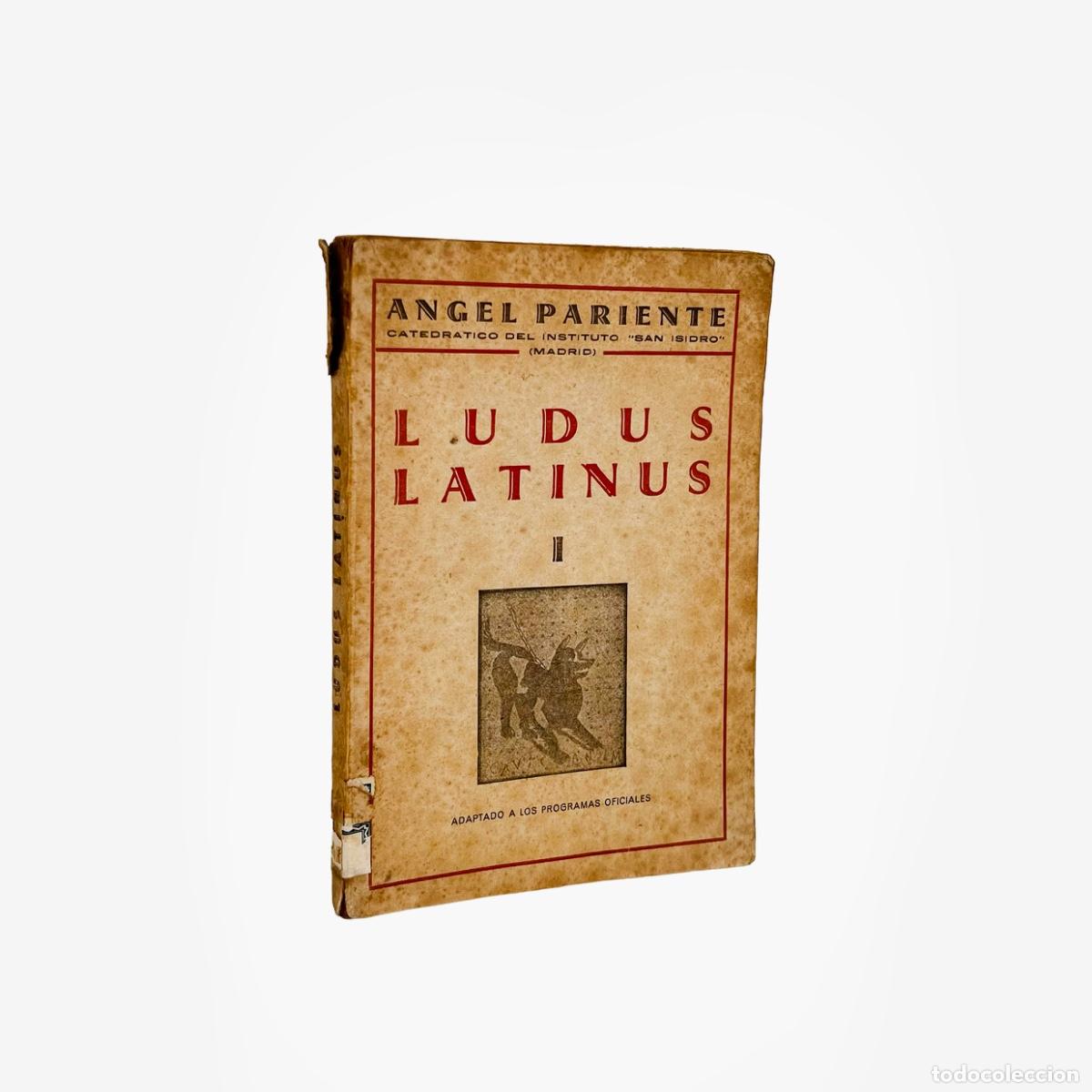 Libros de segunda mano: Ludus Latinus I, Angel Pariente