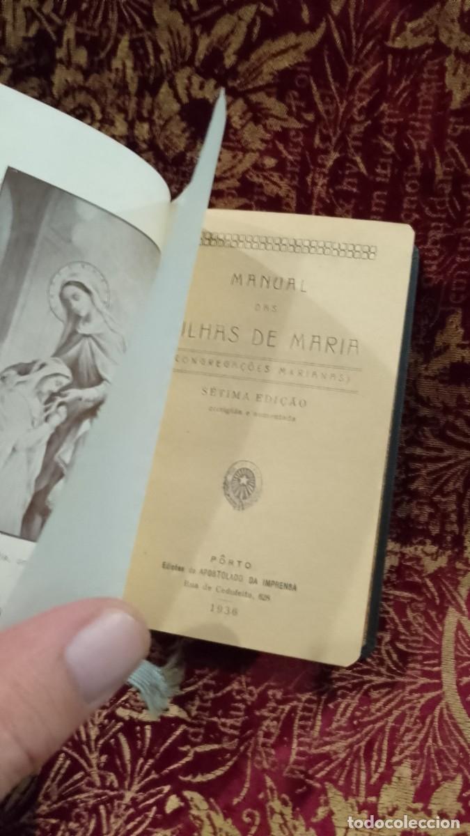 Libros de segunda mano: Manual das Filhas de Maria 1936 - Foto 2