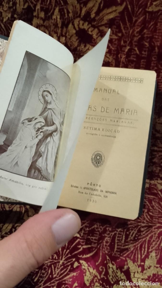 Libros de segunda mano: Manual das Filhas de Maria 1936 - Foto 3