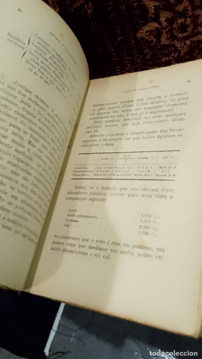 Libros de segunda mano: Adubos e Correctivos 1910 Ruy Ferro Mayer - Foto 4
