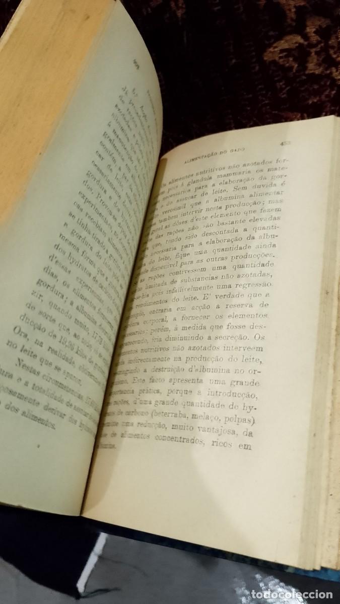 Libros de segunda mano: Alimenta&ccedil;&atilde;o do Gado 1922 Dr. O. Kellner - Foto 2