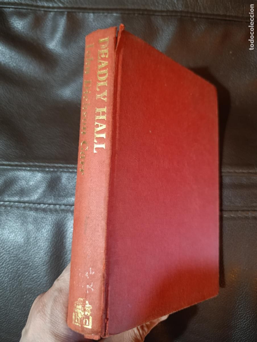 Libros de segunda mano: DEADLY HALL JOHN DICKISON CARL PRIMERA EDICION - Foto 2