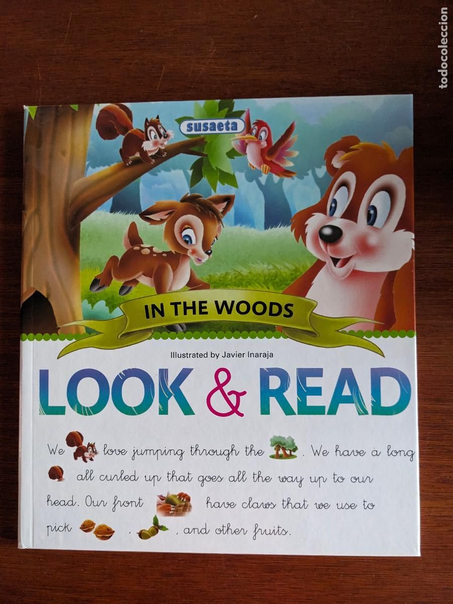 Libros de segunda mano: Cuento infantil &rdquo;Look & Read, In The Woods&rdquo;