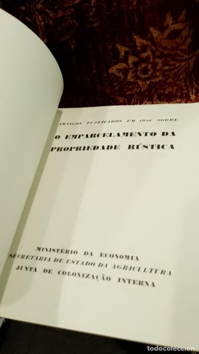 Libros de segunda mano: O Emparcelamento da Propriedade r&uacute;stica 1960 - Foto 9