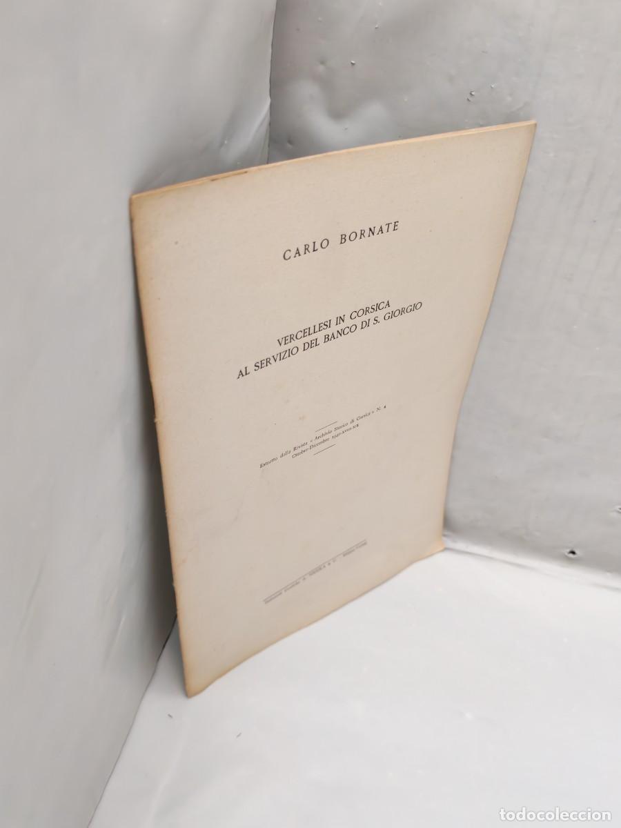 Livres d'occasion: Verceselli in Corsica al servicio del Banco di S. Giorgio