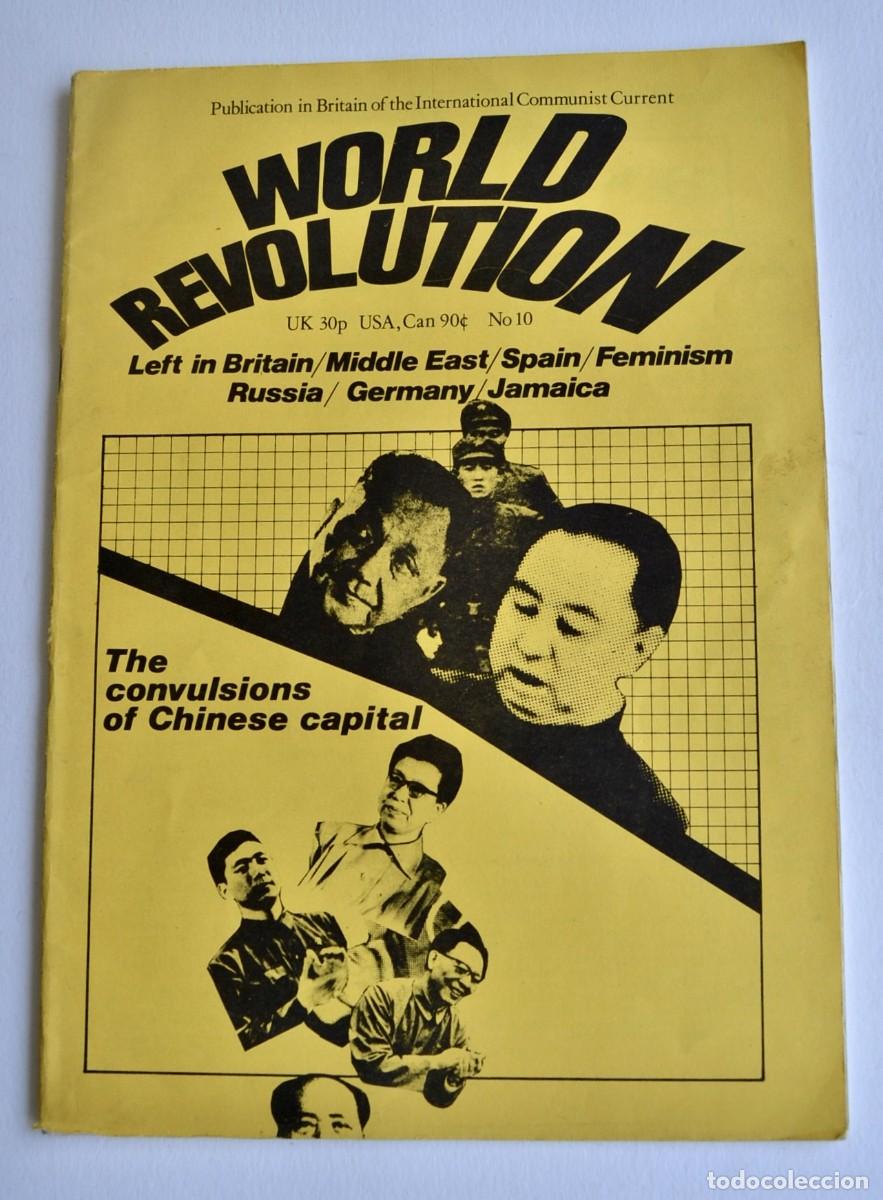 Libros de segunda mano: Revista World Revolution, n&ordm; 10. Publication in Britain of The International Communist Current. 1976