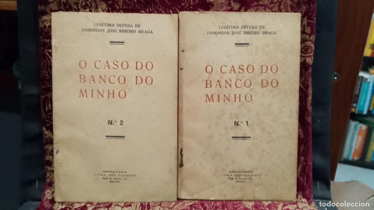 Libros de segunda mano: O Caso do Banco do Minho 1931 - N&ordm;s 1 e 2.