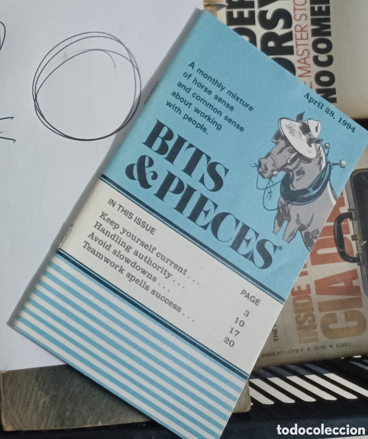 Libros de segunda mano: Bits And Pieces Small Vintage Monthly Magazine April 28, 1994