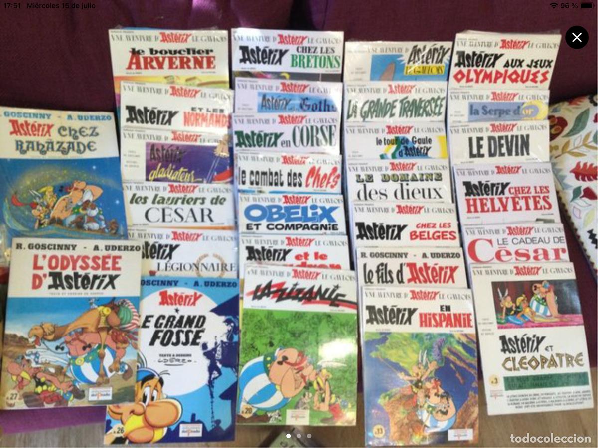 Libros de segunda mano: ASTERIAX EN FRANC&Eacute;S COLECCI&Oacute;N COMPLETA