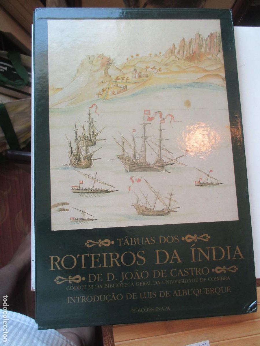Libros de segunda mano: JOAO DE CASTRO T&aacute;buas dos Roteiros da India (portugu&eacute;s) W41301