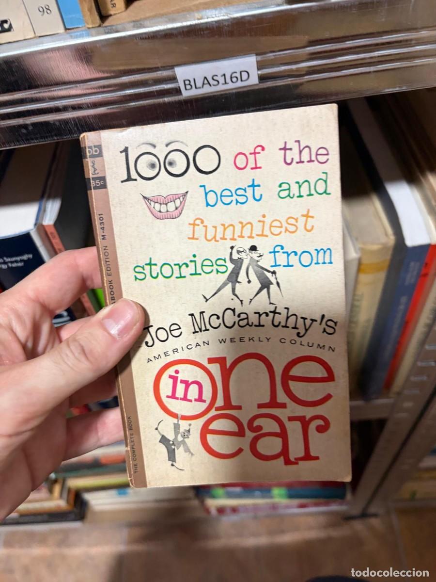 Libros de segunda mano: BLAS16D 1000 of the Best and Funniest Stories from Joe McCarthy's American Weekly Column &rdquo;One Ear&rdquo;.
