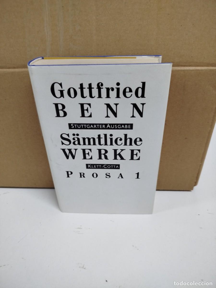 Libros de segunda mano: Gottfried Benn - Prosa 1 - Klett-Cotta - Idioma: Alem&aacute;n