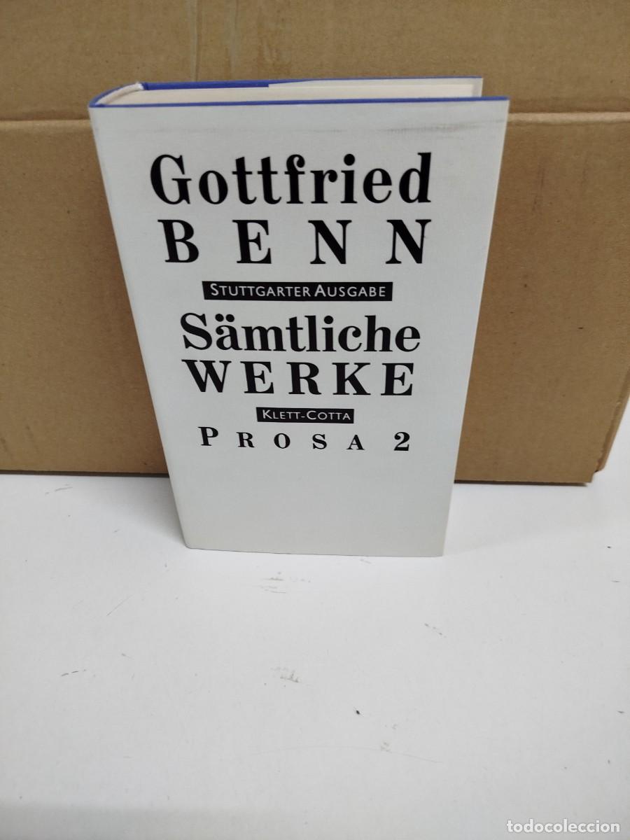 Libros de segunda mano: Gottfried Benn - Prosa 2 - Klett-Cotta - Idioma: Alem&aacute;n