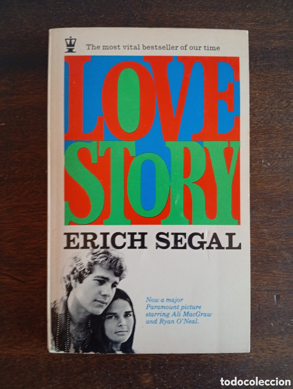 Libros de segunda mano: Love Story, Erich Segal. Novela en ingl&eacute;s