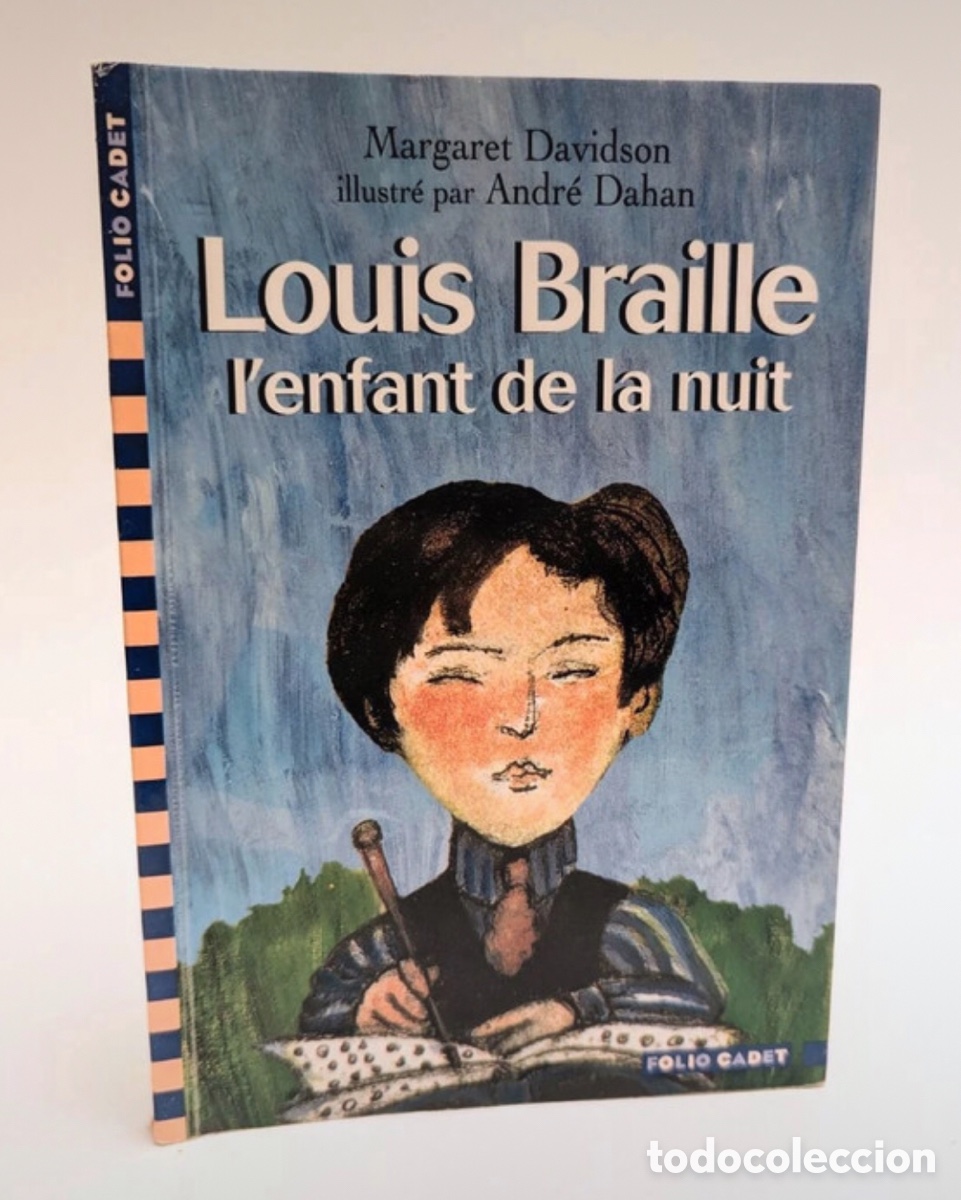 Libros de segunda mano: Louis Braille, l&rsquo;enfant de la nuit. Margaret Davidson. Franc&eacute;s